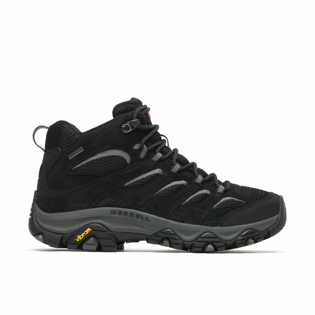 Merrell – WOMENS MOAB 3 MID GTX BLACK/GREY